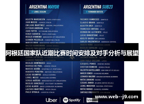 阿根廷国家队近期比赛时间安排及对手分析与展望 阿根廷国家队近期比赛时间安排及对手分析与展望