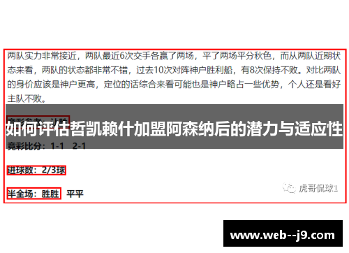 如何评估哲凯赖什加盟阿森纳后的潜力与适应性 如何评估哲凯赖什加盟阿森纳后的潜力与适应性